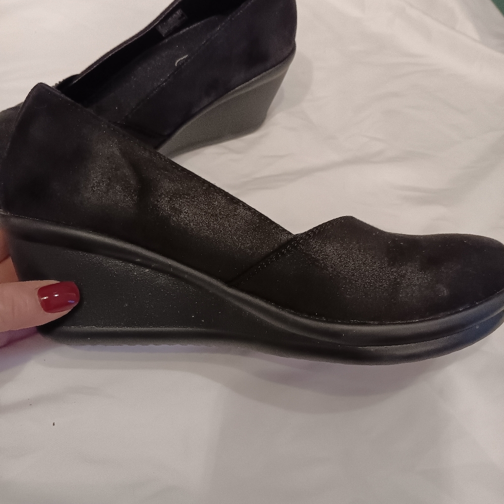 Skechers Air Cooled Memory Foam Ladies Wedges - Picture 11 of 14